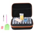 thumbnail image 4 of Storage Case Display Box Jewelry Supplies Compact Size Exquisite Dustproof Painting Kit Multipurpose Organization, 4 of 9