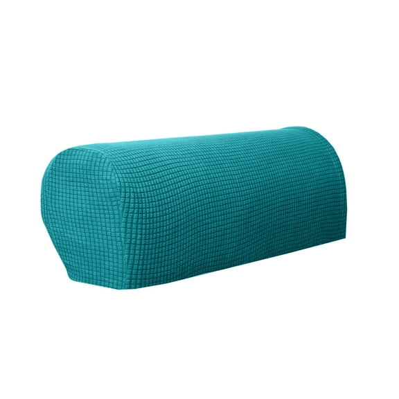 2 Pcs Stretch Waffle Texture Armrest Covers, Anti-Slip Sofa Arm Chair Slipcovers Furniture Protectors For Recliner Sofa Loveseat Chair, Soft Thickened Design To Protect