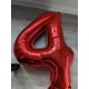 thumbnail image 4 of Globo número 4 rojo de 40 pulgadas para decoración de cuarto cumpleaños, 4 of 6