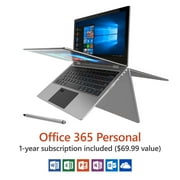 Microsoft Office Laptops Direkt Tek 11 6 Convertible Touchscreen Laptop Windows 10 Office 365 Personal 1