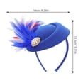 thumbnail image 2 of unbranded Fascinador Con Plumas Liviano Y Para Fiestas Y Sesiones Fotográficas, 2 of 6