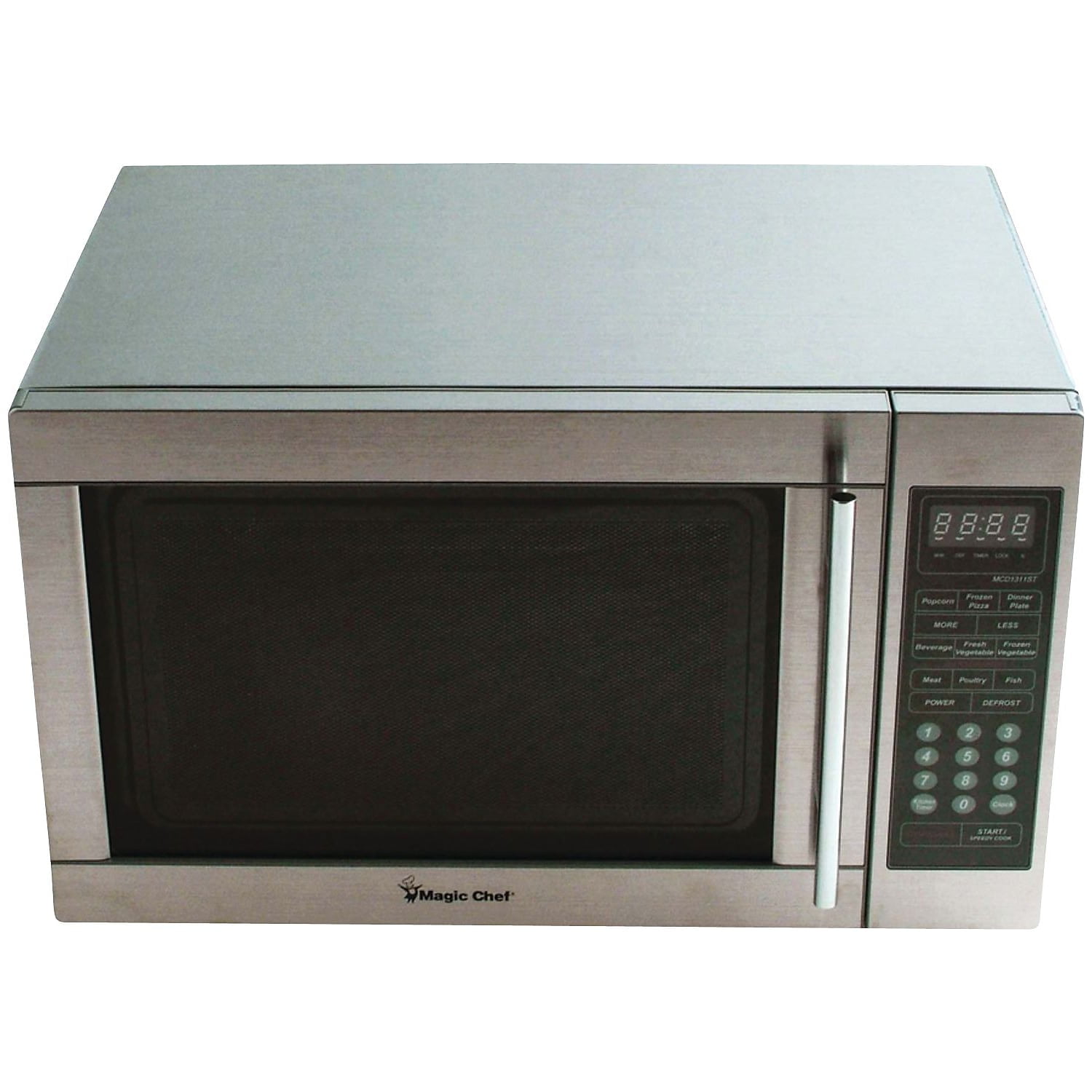 Magic Chef 1.3 CU. FT. Microwave Oven Stainless MCPMCD1311ST