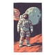 thumbnail image 1 of Balery Astronaut With American Flag Toalla de Microfibra Premium con Estampado – 27.5x16 pulgadas, Alta Absorción, Suave y Aterciopelada, Secado Rápido, 1 of 6