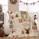 thumbnail image 5 of Manta navideña súper suave - manta de felpa de franela para invierno para sofá, cama y decoración, 5 of 6