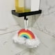 thumbnail image 4 of Esponja de baño arco iris para bebés, esponja de malla suave con cordón, esponja de ducha exfoliante suave para niños, 4 of 8
