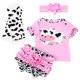 thumbnail image 4 of 4 piezas de ropa para muñecas Reborn de 20 a 22 pulgadas, color rosa, 4 of 7