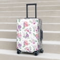 thumbnail image 6 of Fuzoiu Rose Flower B Print Suitcase Cover,Washable Luggage Covers for Suitcase,Elastic Luggage Protector Cover,Scratch Resistant Travel Suitcase Covers-Small, 6 of 7