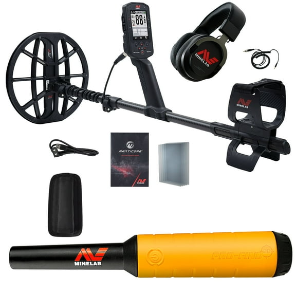 MINELAB Manticore High Power Metal Detector with Pro Find 20 Pinpointer