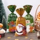 thumbnail image 4 of 25/50/100 piezas Bolsas de dulces navideños Decoraciones navideñas 2023 Bolsa de regalo de Papá Noel Bolsas de regalo de Navidad Bolsa de embalaje de galletas navideñas, 4 of 5