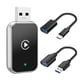 thumbnail image 1 of Adaptador Inalámbrico 2 en 1 para CarPlay para Coche, para Android AUTO, WiFi y Bluetooth, Actualización de CarPlay con Cable A CarPlay Inalámbrico, Caja AI., 1 of 5