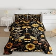 thumbnail image 2 of Feelyou Rustic Bee Print Full Size Comforter Sets for Kids, Vibrant Groovy Mushroom Bedding Comforter Set, Cartoon Boho Animal Reversible Bedding Sets, Luxury Bedroom Decor, 3pcs, 2 of 8