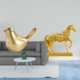 thumbnail image 2 of Figura de pájaros,Figura de pájaro dorado,decoración del hogar,estatua de animal,Estatuas de caballos,Estatuas de caballos Figura de caballo Figura de caballo,Escultura de caballo Adornos de, 2 of 8