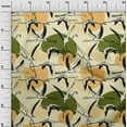 thumbnail image 3 of oneOone Rayon Light Yellow Fabric Flamingo Fabric For Sewing Printed Craft Fabric By The Yard 56 Inch Wide, 3 of 5