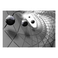 thumbnail image 3 of Tiptophomedecor 3D Illusion Wallpaper Wall Mural - Steel Illusion, 3 of 4