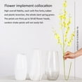 thumbnail image 6 of Artificial Flowers Bouquet Realistic Silk 5Pcs Faux Flowers Flowers Yellow Long Stem for Indoor Outdoor Wedding Home Decoration-Artificial Flowers-19.7X4.7X2.4 inches-Shiogb Clearance, 6 of 6