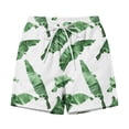 thumbnail image 6 of Erwazi Shorts for Women Hawaiian Printed Drawstring Waist Casual Summer Shorts Outfits with Pockets, 6 of 6