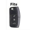 thumbnail image 3 of Blue Remote Key Fob Cover Case For Ford Flip Key 3 Button Hull Protection, 3 of 10