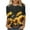 Black#06, variant on Sokhug Womens 3/4 Length Sleeve Tops Crew Neck Basic Tees Shirts Casual Loose Fit Floral Graphic Blouses