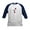 Navy/White, variant on CafePress - Cute Skeleton Girl With Spooky Balloons Baseball J - Kids Cotton Baseball Jersey, 3/4 Sleeve Shirt