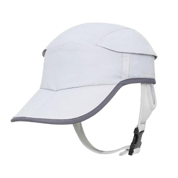 Baseball Cap Breathable Fisherman Cap Beach Sun Hat for Camping Travel Grey