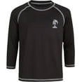 thumbnail image 4 of iXtreme Boys Rash Guard - 2 Pack Quick Dry UPF 50+ Sun Protection Long Sleeve Swim Shirt (8-18), 4 of 7