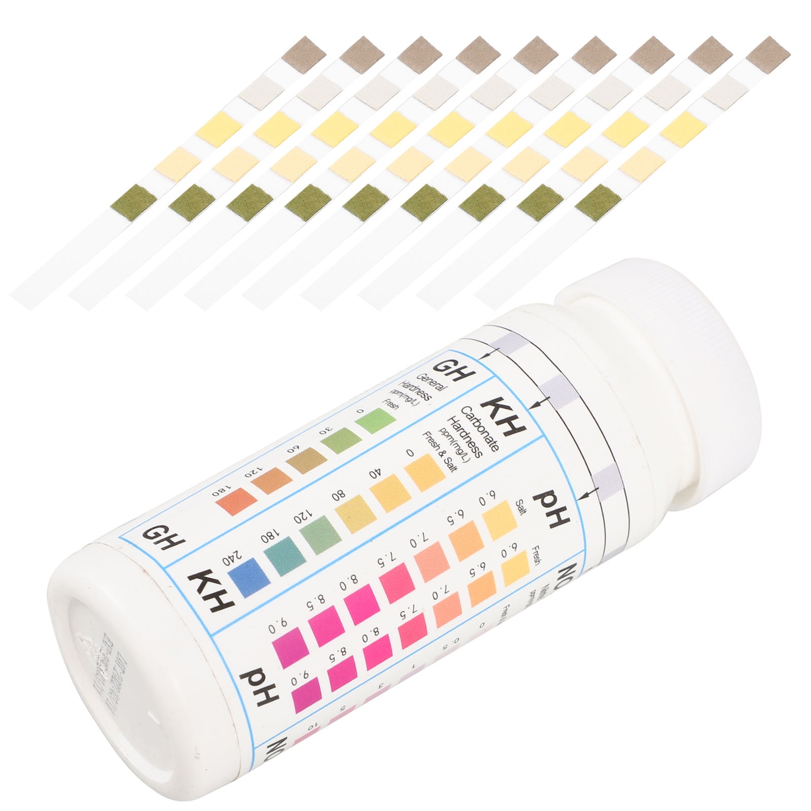 Nicehomfit 50Pcs Water Test Kit PH Test Strips Portable Water Quality Testing Tool