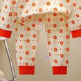thumbnail image 4 of TOWED22 Toddler Baby Girl Boy Outfits Set 2 Piece Long Sleeve T Shirt and Pull on Pants Graphic Print Fall Winter Clothes Casual Clothing(Red,8-9 Y), 4 of 6