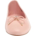thumbnail image 2 of Steve Madden Blossoms Ballet Pink Slip On Pointed Toe Bow Detail Ballet Flats (Ballet Pink, 8), 2 of 9