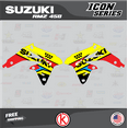 thumbnail image 2 of Kalair GFX Graphics Kit for Suzuki RMZ450 (2008-2017) Icon Series, 2 of 5