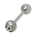 thumbnail image 1 of Bague de Langue Logo Ballon de Soccer, 1 of 1