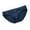 Navy, variant on Mens Sexy Bikini Briefs Solid Color Soft Breathable Underwear Low Rise Sport Underwear