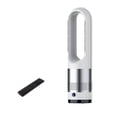 thumbnail image 1 of Bladeless tower heating fan, 10-speed air purifier, bedroom air multiplier cooler, 6m remote control, 8-speed wind sensation and 8h timer, 1 of 10