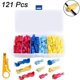 thumbnail image 2 of Kit de conector de empalme rápido T-tap de 121 piezas, conectores de cable T-tap, 2 of 4