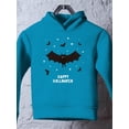 thumbnail image 3 of Cute Happy Halloween Bats Hoodie Toddler -Image by Shutterstock,  4 Toddler, 3 of 4