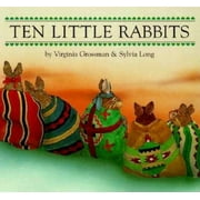 Ten Little Rabbits Board Book (Revised) (Board Book)