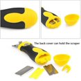thumbnail image 3 of Dispensador de cuero para máscara de pañuelos de coche, soporte para servilletas con visera para el sol, soporte para mascarilla facial de tejido para visera de coche (1 unidad, ne, 3 of 4