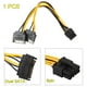 thumbnail image 1 of Doble 15 pines SATA macho a PCIe 8 pines (6 + 2) Cable de alimentación de tarjeta de video macho Ndcxsfigh Nuevos Originales, 1 of 6