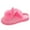 Pink, variant on Women's Slippers Indoor Home Rabbit Comfort Shoes Furry Ears Soft Footwear Womens Slippers