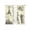 Off-White, variant on Beige City Semi Sheer Curtains 72 Inch Length 2 Panels Set, Modern Black Architecture Classic Buildings Sheer Kitchen Curtain Privacy Voile Window Curtain for Living Room Bedroom Rod Pocket Drapes