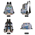 thumbnail image 4 of FORMRS Mini Backpack Purse for Women Quilted Travel Daypack Casual Shoulder Bag, Floral Window, 4 of 7