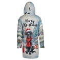 thumbnail image 2 of Merry Christmas Great Dane Enjoys Woofmas Winter Xmas Holiday All Over Print 3D Hooded Duffle Toggle Coat Danes Dog Lover Gifts - 02022, 2 of 6