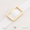 thumbnail image 7 of 1/2 Inch Slide Buckle Bag Belt Strap Adjuster Quality Purse Accessories 4 pcs SC11 (Gold), 7 of 7