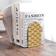 thumbnail image 6 of Sikiie Dachshund Dog Puppy Bookends 1 Pair, Wood Bookends for Shelves, Book Ends for Shelves, Book Shelf Holder for Home Office, 6 of 7