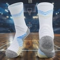 thumbnail image 2 of Xijirk Athletic Crew Socks Cushioned Arch Support Running Sports Socks Size:M, 2 of 5