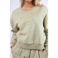thumbnail image 2 of Viens Avec Moi The Lakeside Women's Crew Sweater, 2 of 5