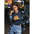 thumbnail image 2 of Cinco De Mayo Pop Art Sign Shaped T-Shirt Women -Image by Shutterstock, Female Large, 2 of 4
