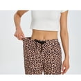 thumbnail image 4 of U2SKIIN Women's Leopard Print Pajama Pants, Soft Stretchy Pajamas Bottoms with Pockets for Lounging, 4 of 7