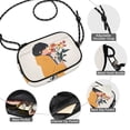 thumbnail image 3 of FORMRS Mini Crossbody Bag for Women Adjustable Rope Shoulder Casual Phone Purse, Cartoon Flowers, 3 of 7