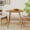 Natural, variant on Christopher Knight Home 36" Mid-Century Modern Square Dining Table for 4, Rubberwood Legs, Light Ash