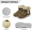 thumbnail image 2 of Psesaysky Snow Boots for Women Tiger Skin Print Shoes Warm Lined Non Slip Winter Boots Wide Toe Comfortable Winter Boots, 2 of 7